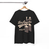 White Smoke Los Angeles Athletic Tee — LA California Vintage Stars T-Shirt