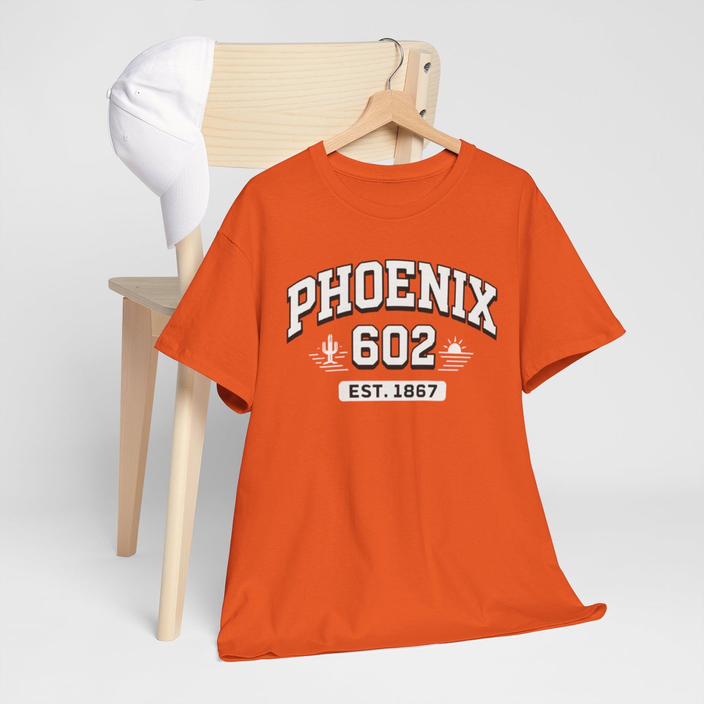 Phoenix 602 Tee — Retro Arizona City Shirt (Est. 1867)