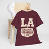 Lavender Los Angeles Drive and Dream T-Shirt – Oversized West Coast Streetwear City Tee