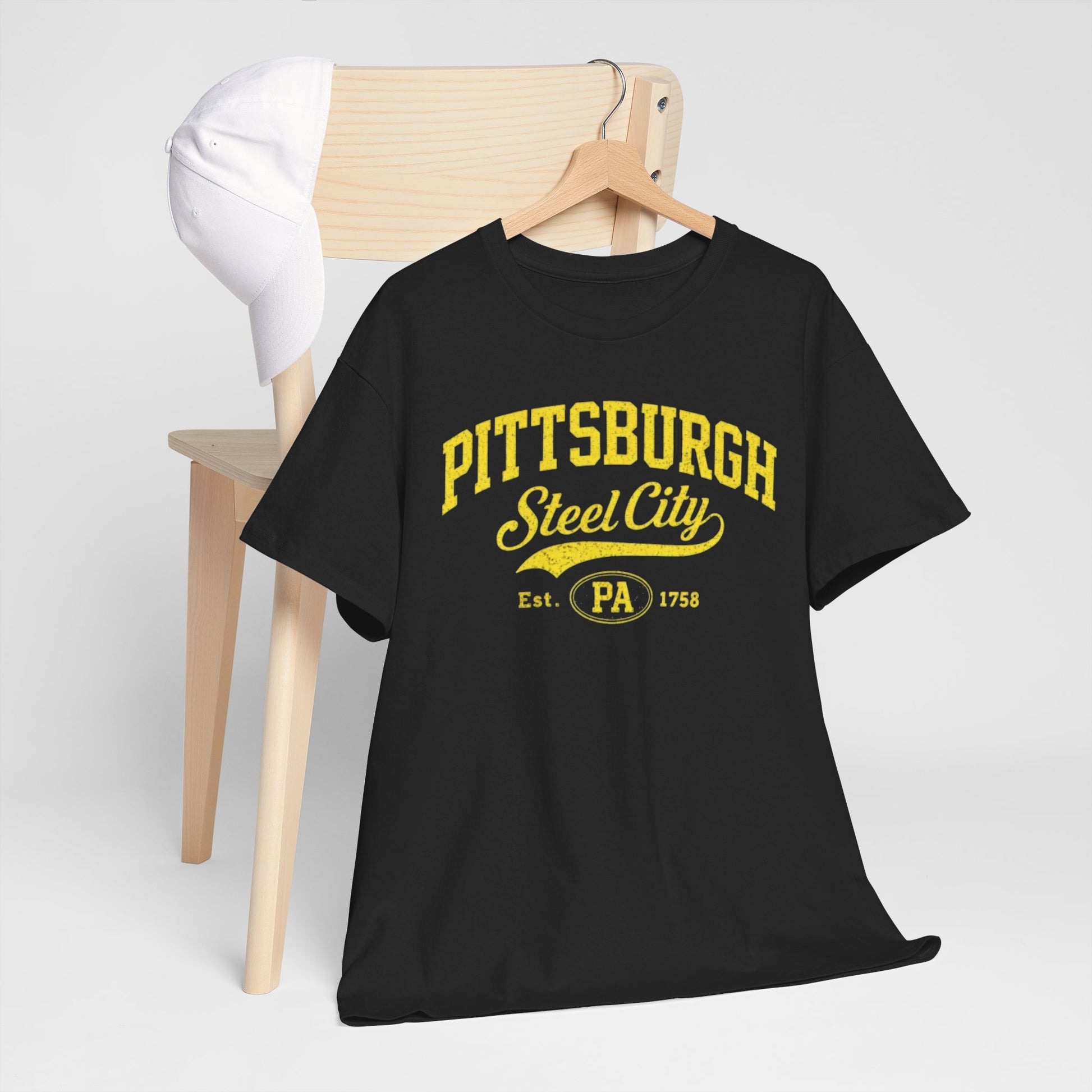 Pittsburgh Steel City T‑Shirt — Retro PA Vintage Graphic Tee streetwear fashion product image 8
