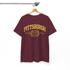 Pittsburgh Vintage Seal Tee Retro athletic and varsity layouts T-Shirt