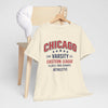 Antique White Chicago Varsity Athletic T-Shirt — Eastern League Class 1985 Retro Tee