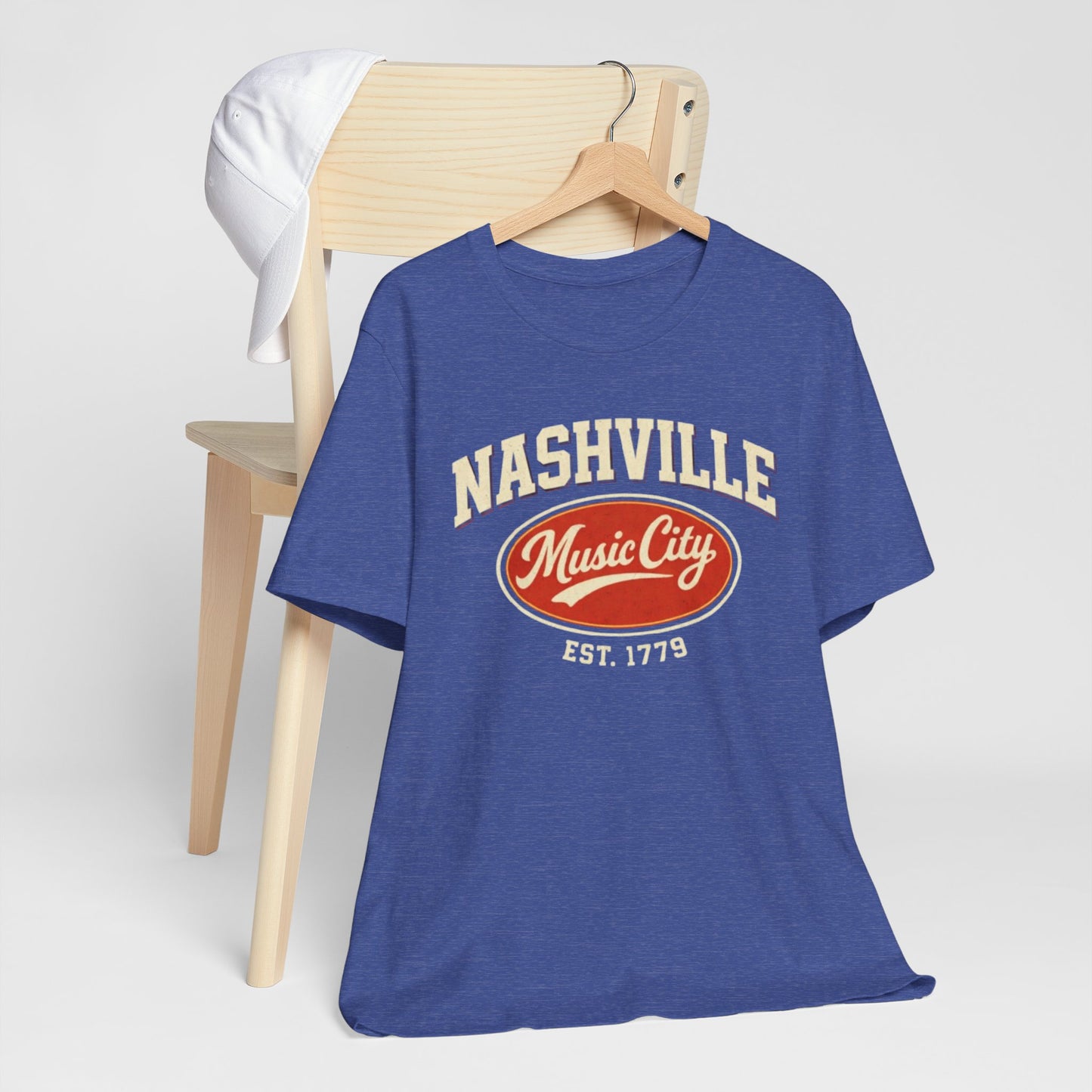 Nashville Music City Tee — Vintage Retro Music Tour T‑Shirt