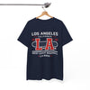 LA West Coast Baseball T-Shirt — Los Angeles California Vintage Sport Tee – game day outfit, sportswear style, image 1.0