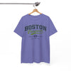 White Smoke Boston Evergreen T-Shirt — Vintage Athletic City Tee