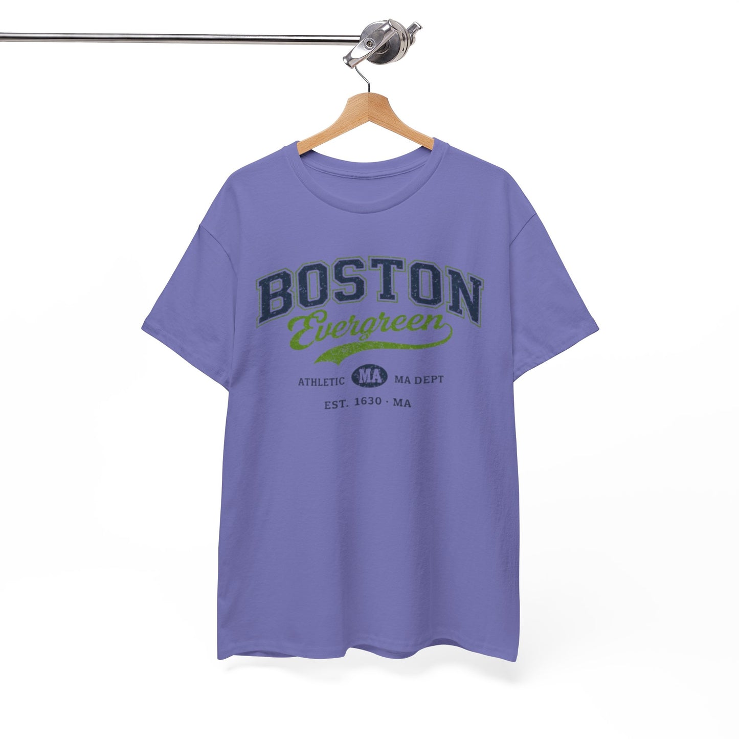 Boston Evergreen T-Shirt — Vintage Athletic City Tee