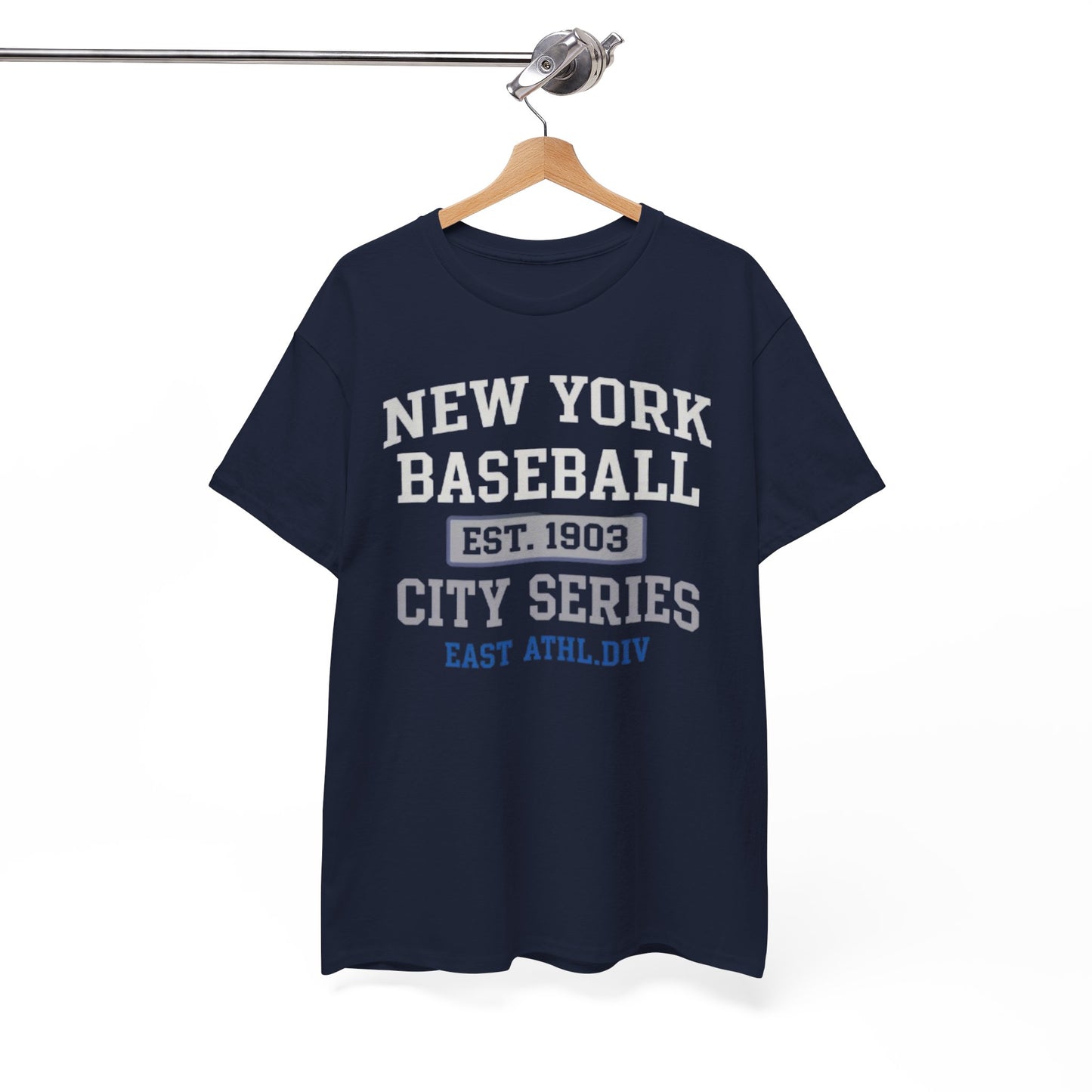 New York Baseball City Series Tee – EST. 1903 Vintage Athletic T‑Shirt