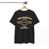 White Smoke San Francisco Bay Area Baseball Tee – Vintage Team Logo Shirt