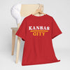 Firebrick Kansas City Tee — Vintage Collegiate Orange T-Shirt