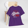 Lavender Atlanta 404 Tee — Property of Atlanta Falcons The ATL Football Shirt