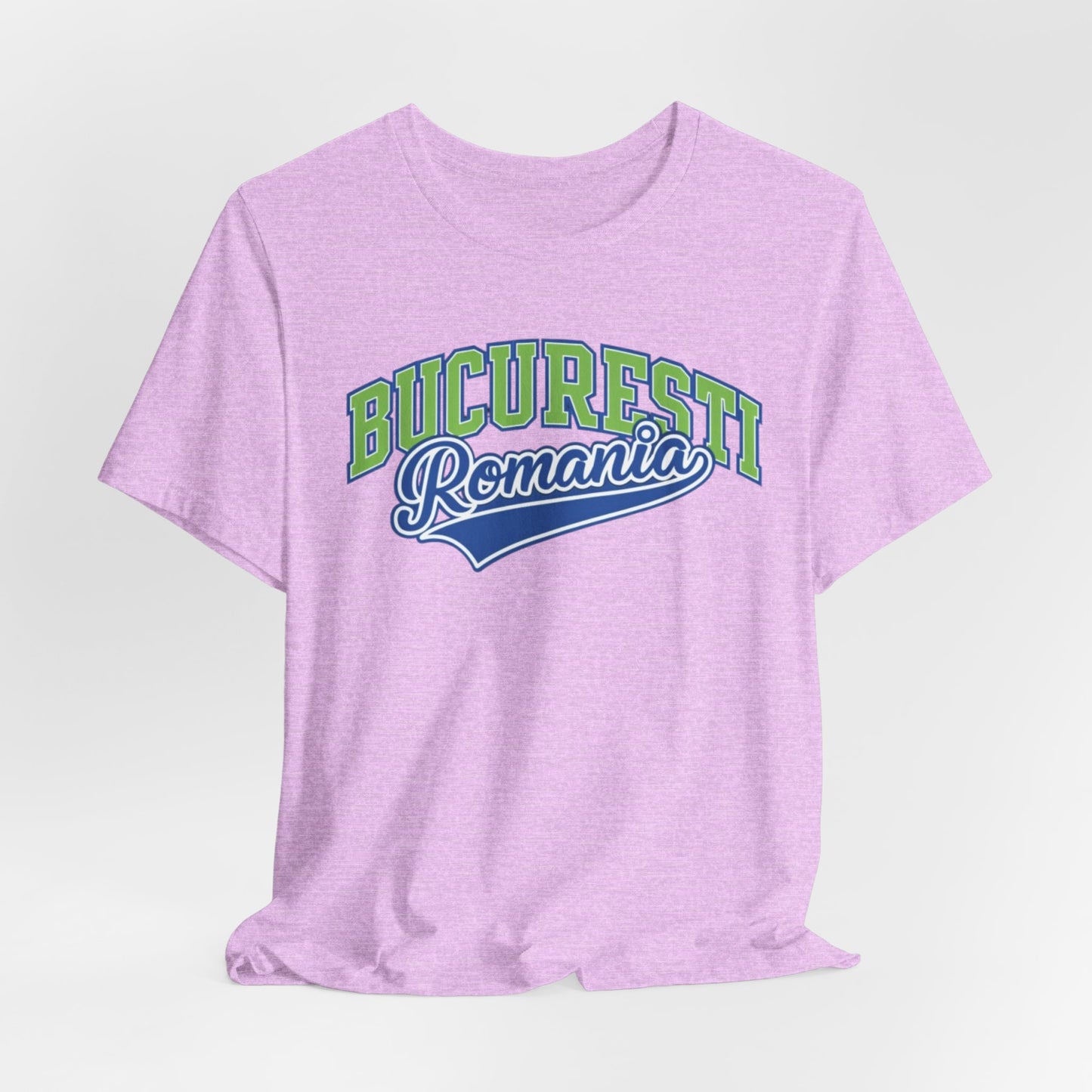 Lavender Tricou de baseball vintage Bucuresti Romania — Tricou Retro City
