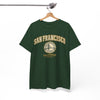 White Smoke Golden City San Francisco Heritage Graphic T-Shirt – California Urban Classic Tee