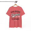 White Smoke San Diego 619 T Shirt – Surf City Champs Athletic California Tee