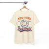 White Smoke New York Baseball Vintage Graphic Tee