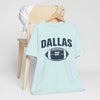 Lavender Dallas Football Vintage Tee