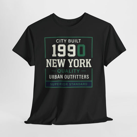 1990 New York Tee — Vintage City Built Graphic T‑Shirt