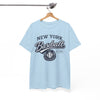 White Smoke Baseball T-Shirt — New York Baseball Vintage  Tee