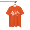 White Smoke New York Baseball T-Shirt — Crossed Bats tee