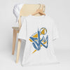 Lavender Chicago Sky Basketball Tee – Distressed Logo Graphic Shirt