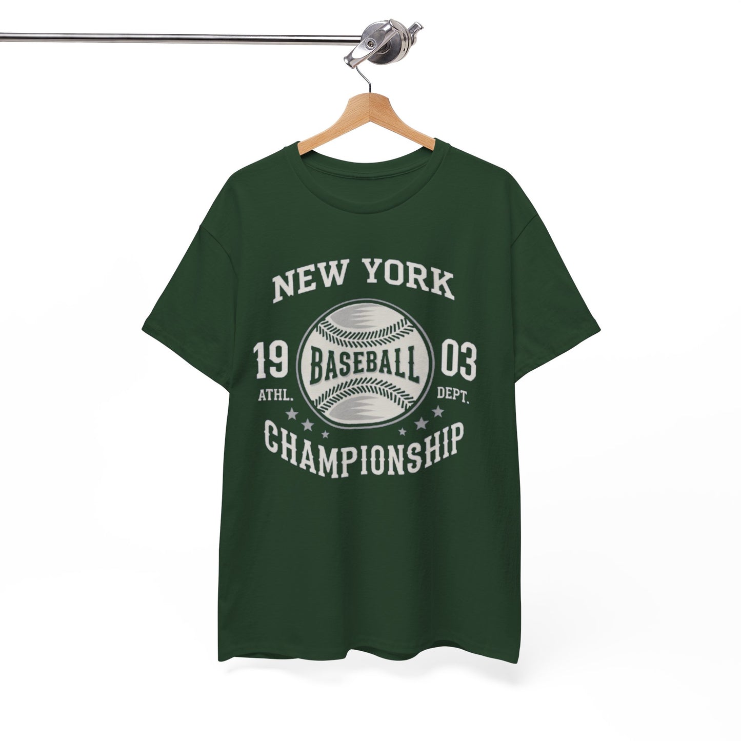 Baseball Championship T-Shirt — New York 1903 Vintage Sports Tee