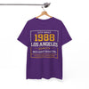 White Smoke 1988 Los Angeles Vintage Tee — West Coast Outfitters Retro Graphic T-Shirt