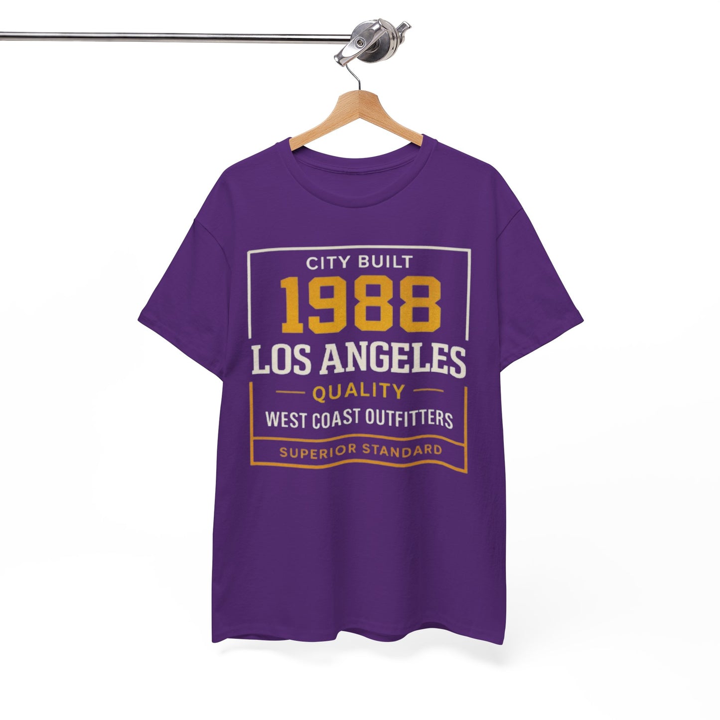 1988 Los Angeles Vintage Tee — West Coast Outfitters Retro Graphic T-Shirt