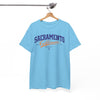 Sacramento California Vintage Script T-Shirt — Retro City Tee – football shirt, fan gear, image 1.0