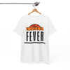 White Smoke Indiana Fever Basketball T‑Shirt — Retro Tee