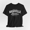 Black Nashville Athletics Tee — Music City Vintage Athletic Shirt