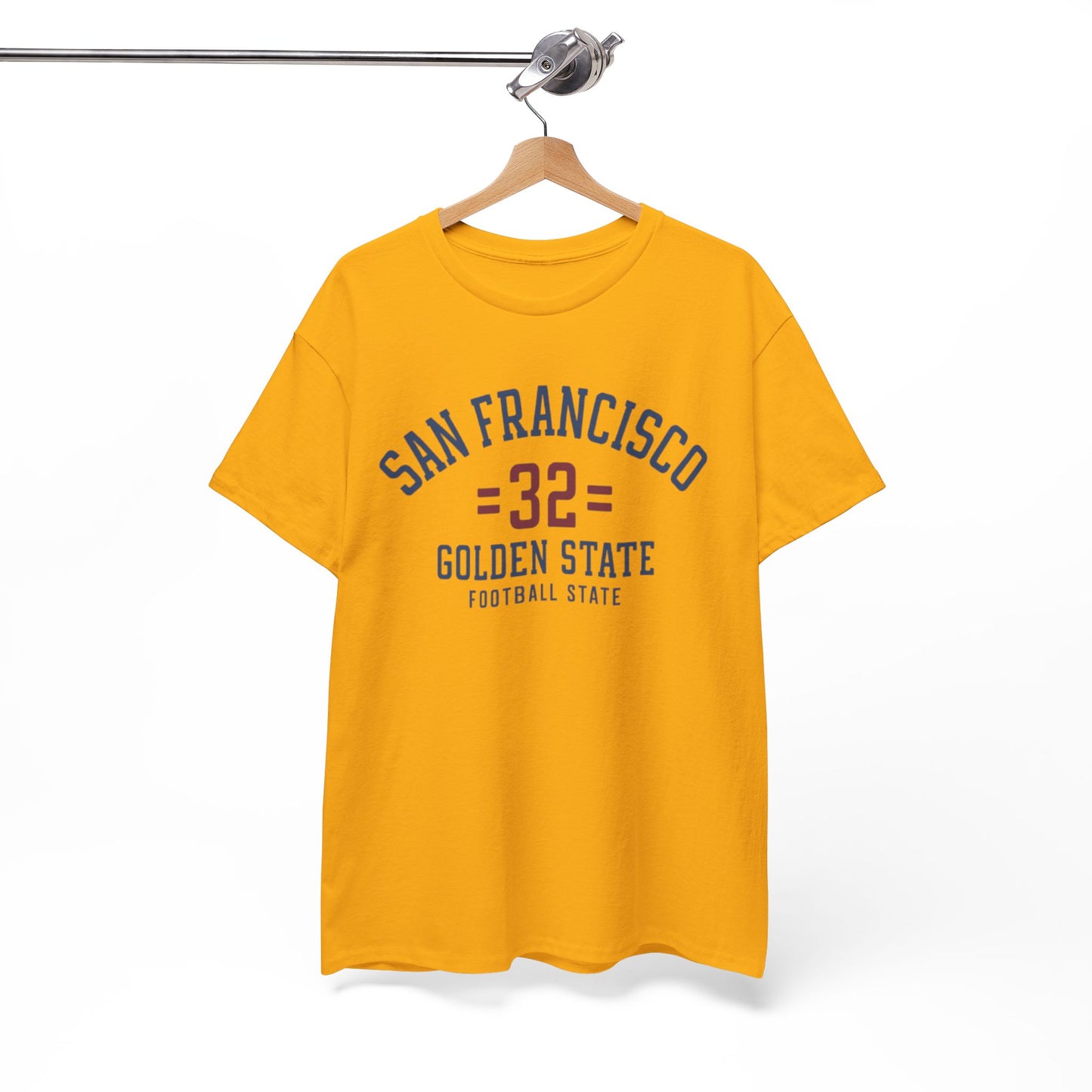 San Francisco 32 Golden State Football T-Shirt – Vintage City Sports Streetwear
