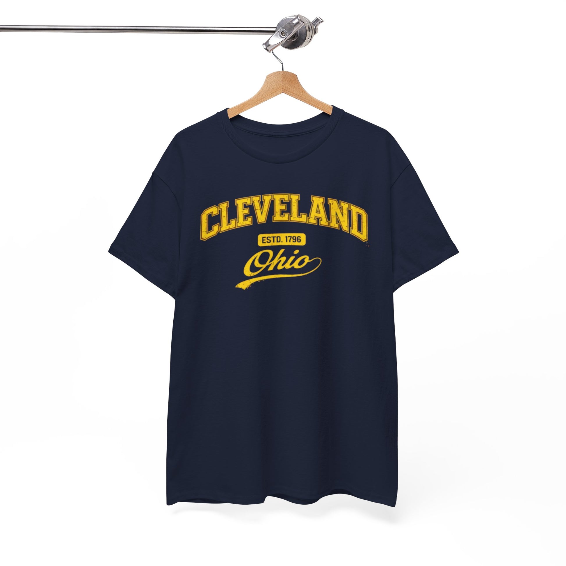 Cleveland Ohio Vintage Script Tee — Retro T-Shirt streetwear fashion product image 4