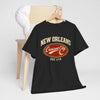 Dark Slate Gray New Orleans Crescent City T-Shirt — Vintage Est. 1718 Tee