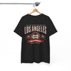 White Smoke Los Angeles 1883 Varsity Baseball T-Shirt