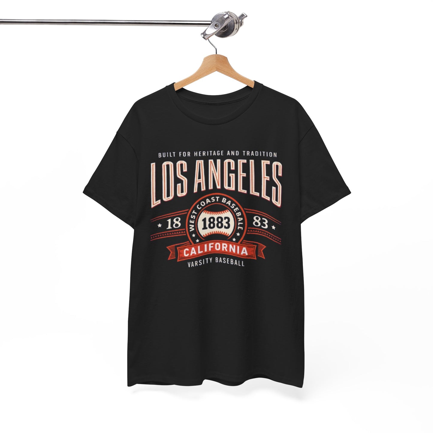 Los Angeles 1883 Varsity Baseball T-Shirt
