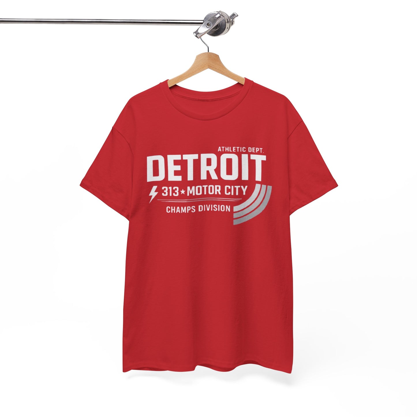 Detroit Motor City Tee – 'Detroit 313' Athletic Dept Graphic T‑Shirt