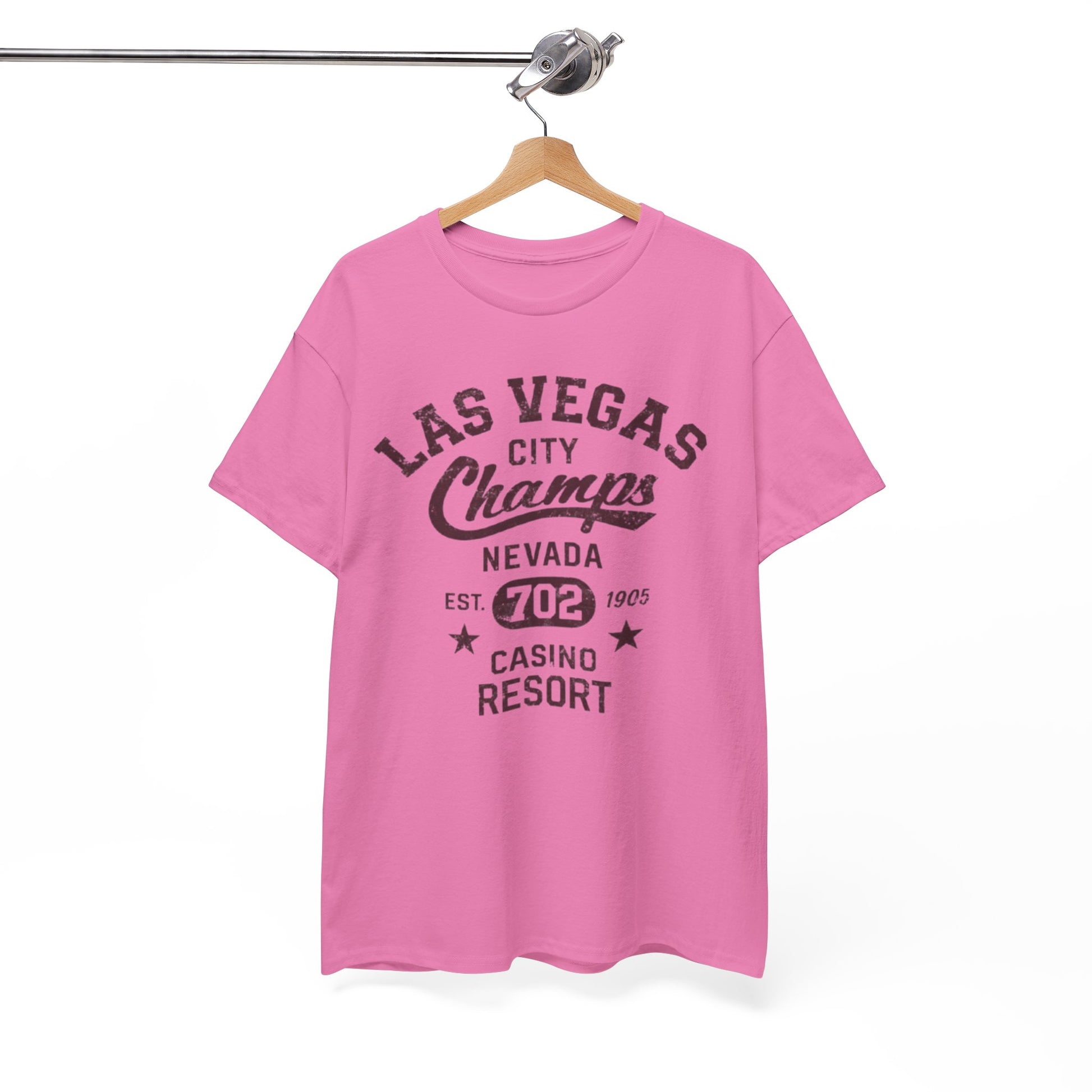 White Smoke Las Vegas Champs Tee — Vintage Casino Resort Graphic T-Shirt