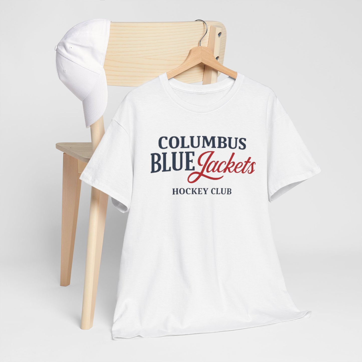 Lavender Columbus Blue Jackets Hockey Club T‑Shirt
