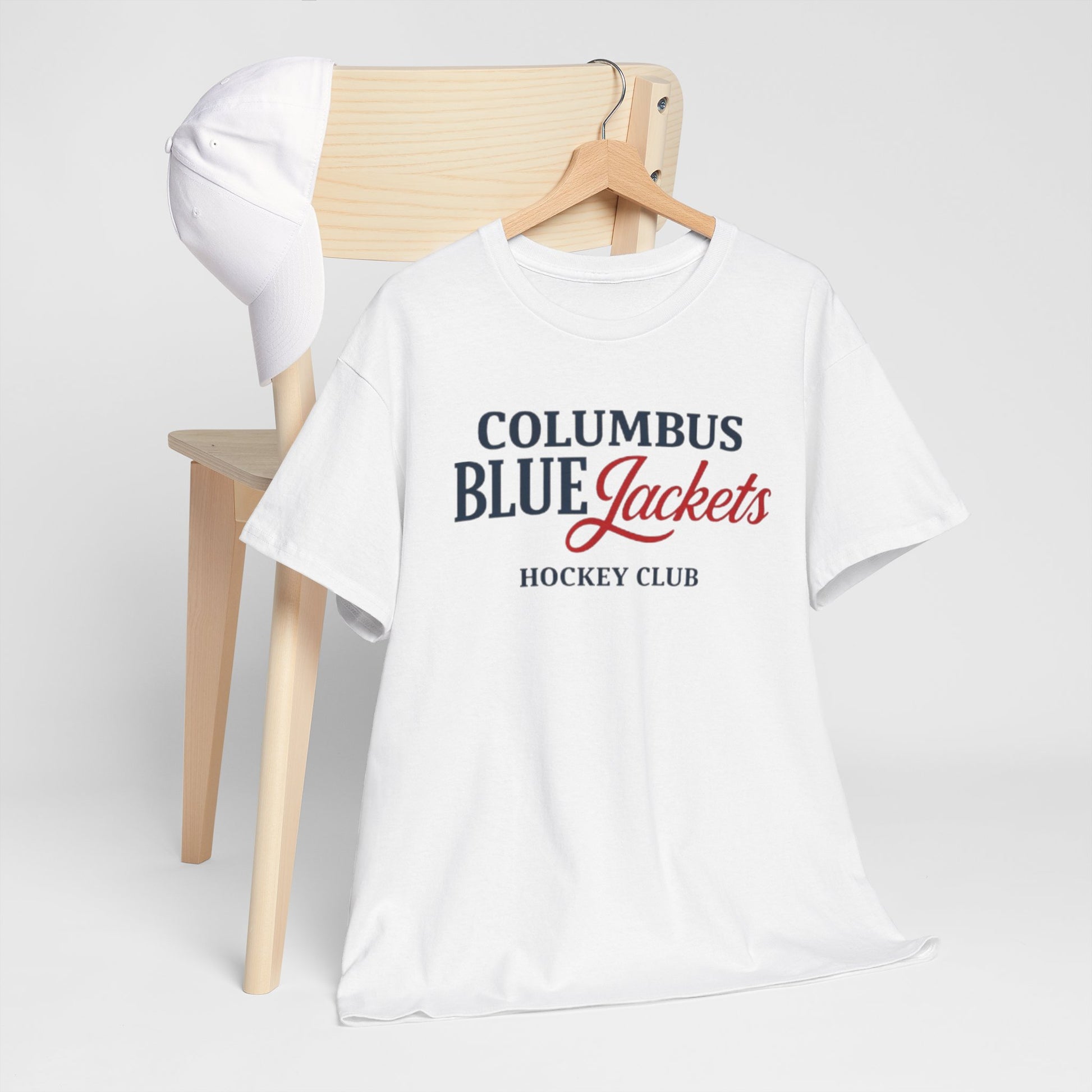 Lavender Columbus Blue Jackets Hockey Club T‑Shirt