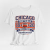 Lavender Chicago Football 1920 Championship Tee — Soldier Field Vintage Sports T‑Shirt