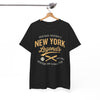 White Smoke New York Legends Baseball T-Shirt — Heritage Bat & Ball Club Tee