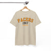 White Smoke Pacers 1967 Indiana T-Shirt — Vintage Basketball Tee