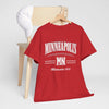 Minneapolis MN Vintage-Style T-Shirt — Minnesota 1858 City streetwear t shirt