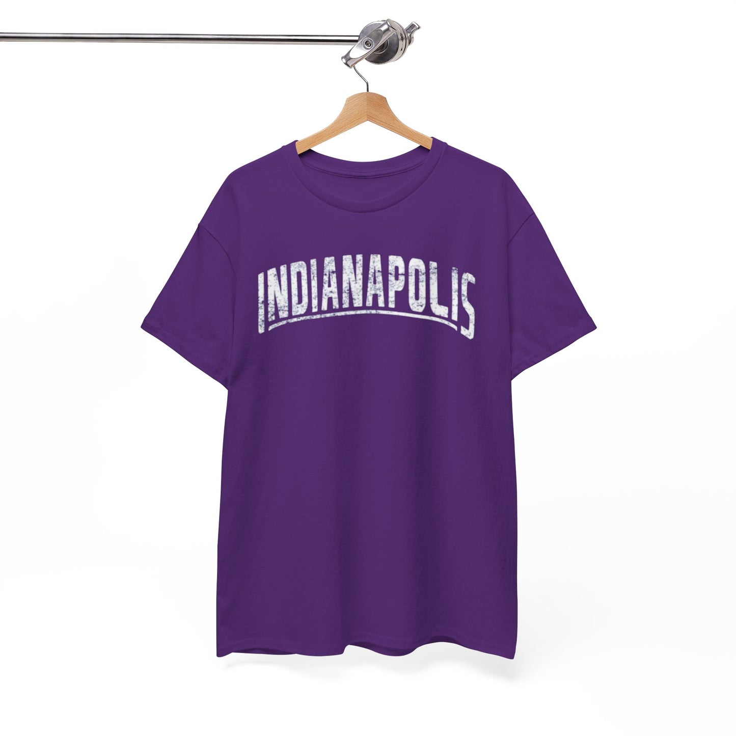White Smoke Indianapolis Colts Vintage Graphic Tee — City Casual T‑Shirt