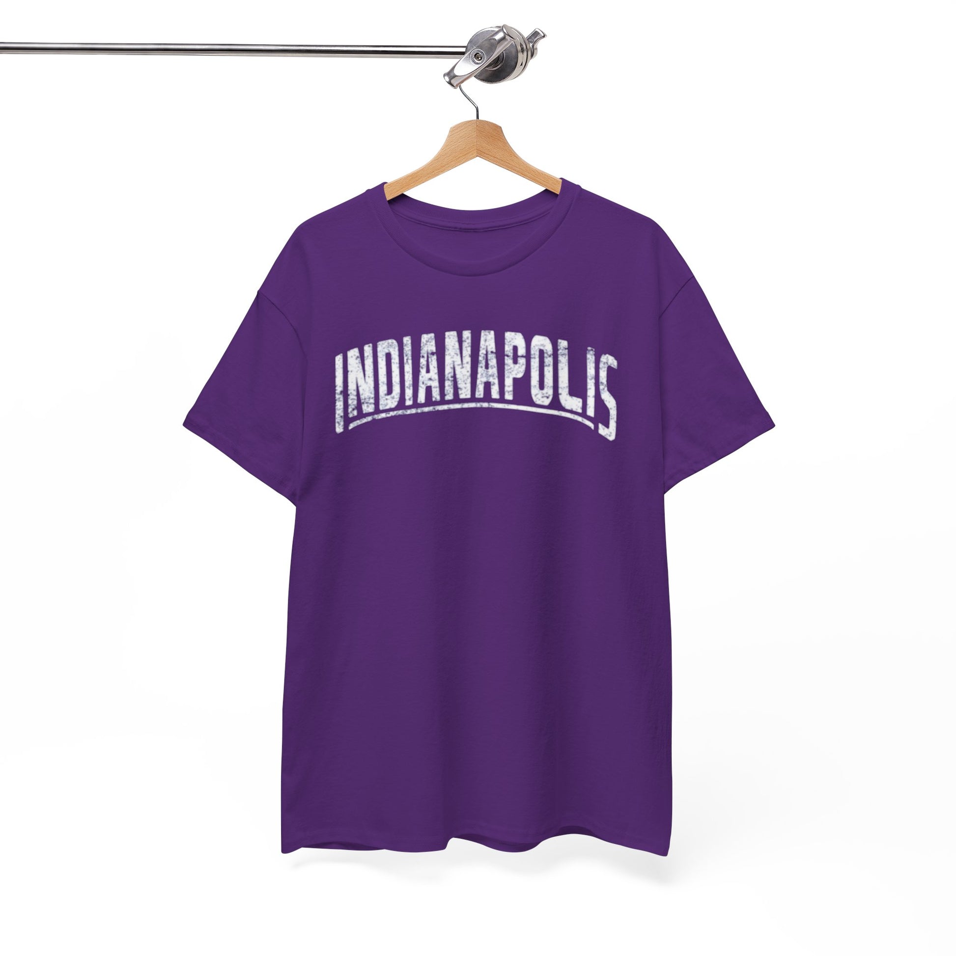 White Smoke Indianapolis Colts Vintage Graphic Tee — City Casual T‑Shirt