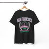 White Smoke San Francisco Basketball Champions Graphic T-Shirt – California City Streetwear Tee