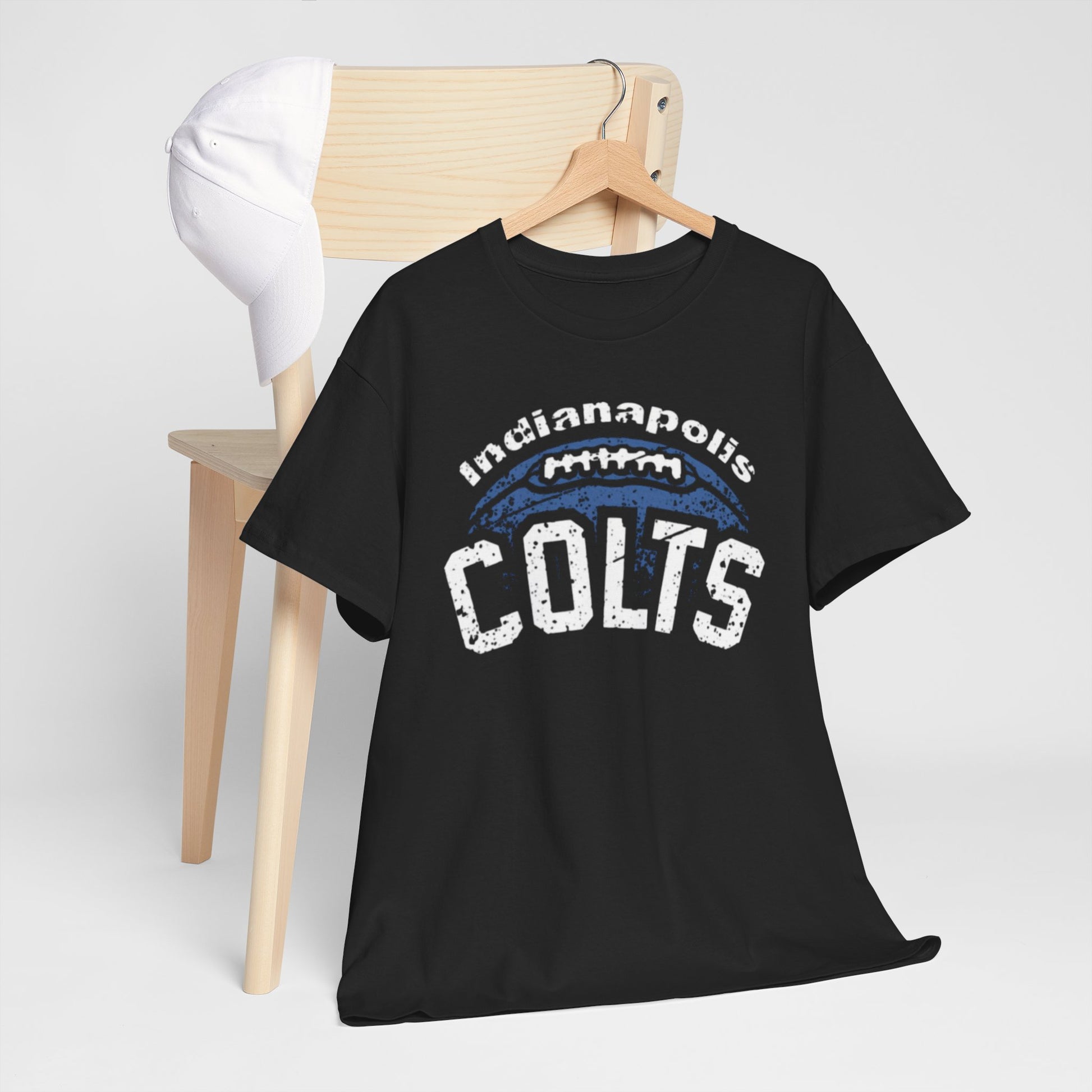Dark Slate Gray Indianapolis Colts Vintage Football Tee
