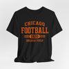 Lavender Chicago Football 1920 Soldier Field Shirt – Vintage Navy Orange Game Day T Shirt