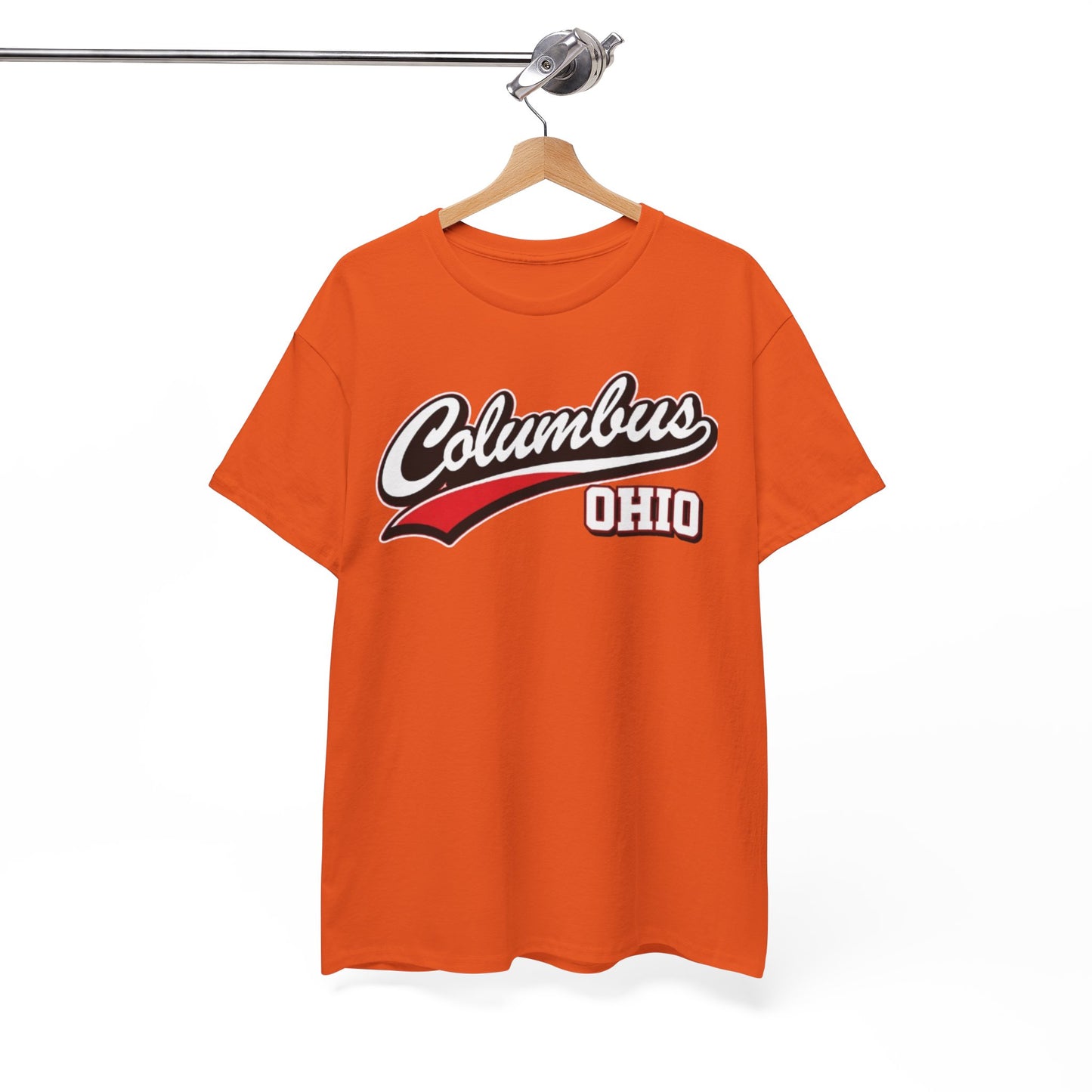 White Smoke Columbus Ohio Vintage Script T-Shirt