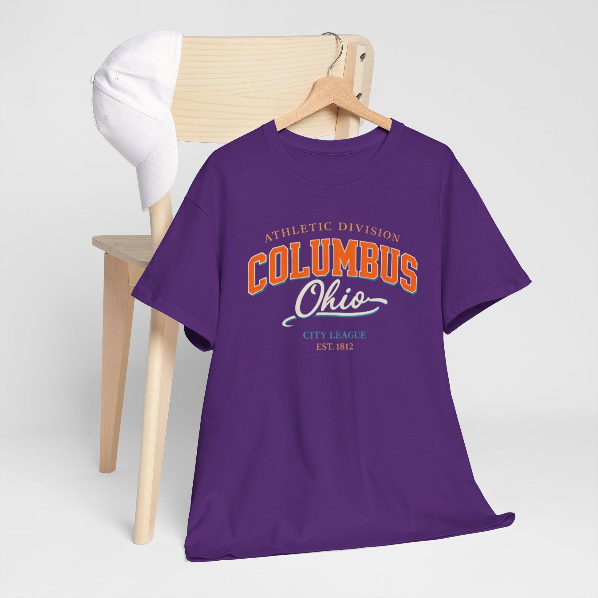 Lavender Columbus Ohio Athletic Division T-Shirt
