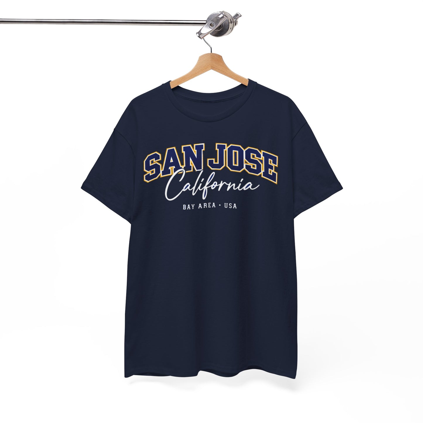 San Jose California Tee — Bay Area Vintage Collegiate T-Shirt